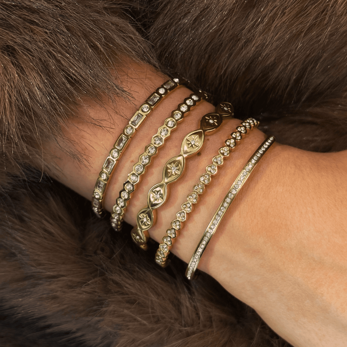 Bohomoon Stainless Steel Cora Heart Bracelet
