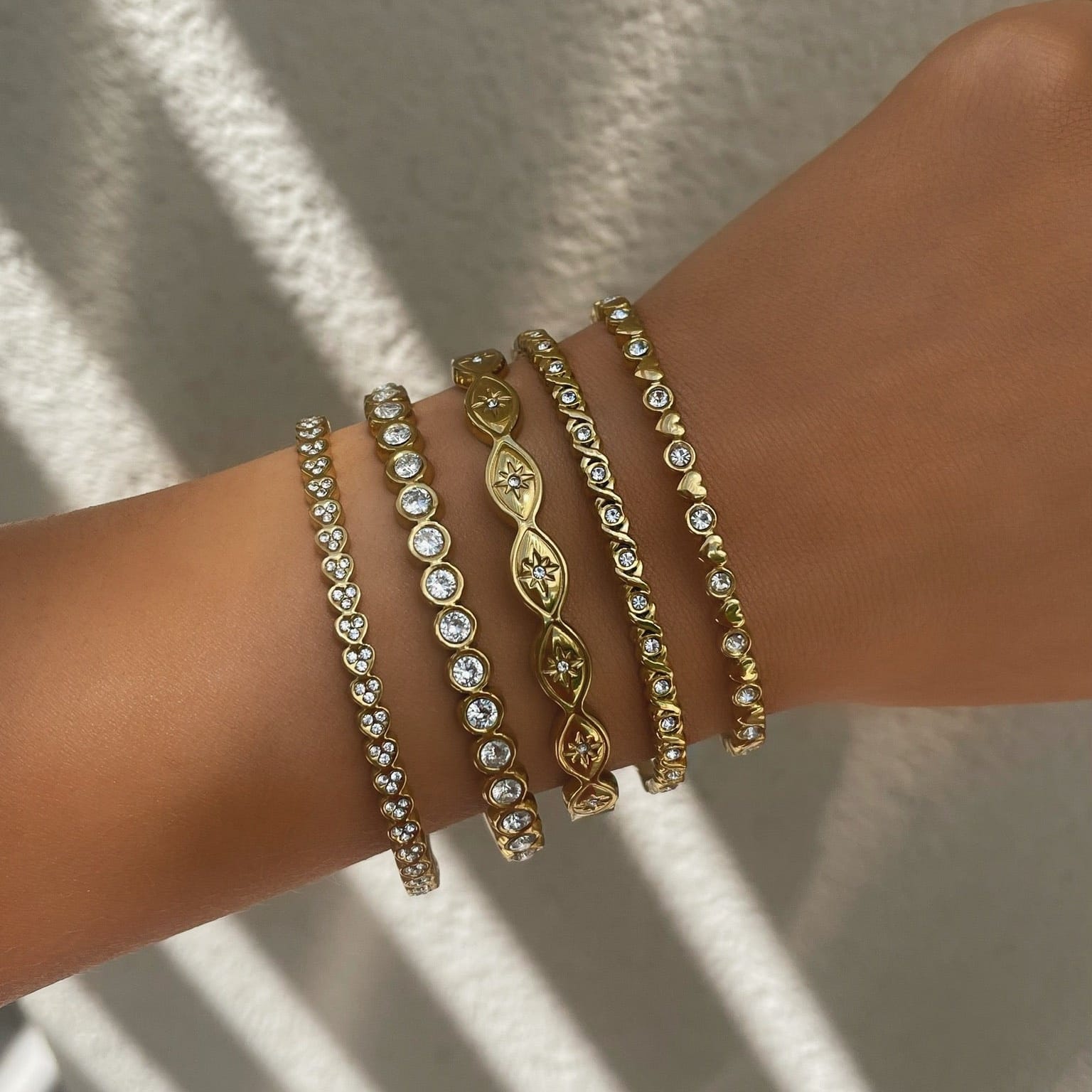 Bohomoon Stainless Steel Cora Heart Bracelet