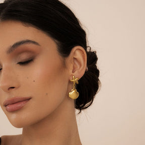 Bohomoon Stainless Steel Coralina Stud Earrings