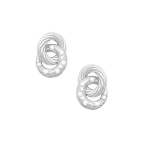 Bohomoon Stainless Steel Cordelia Pearl Stud Earrings