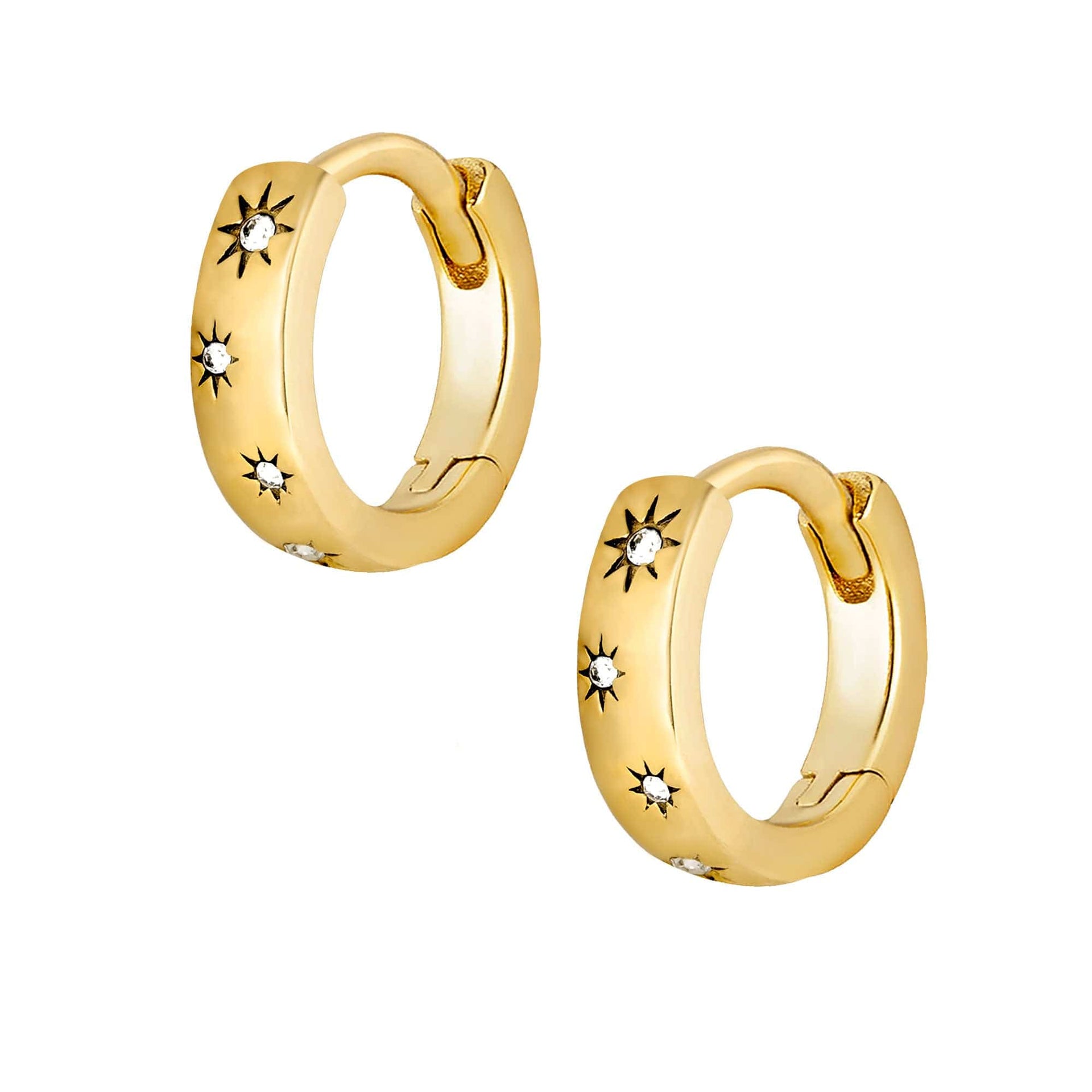 Cosmic Hoop Earrings