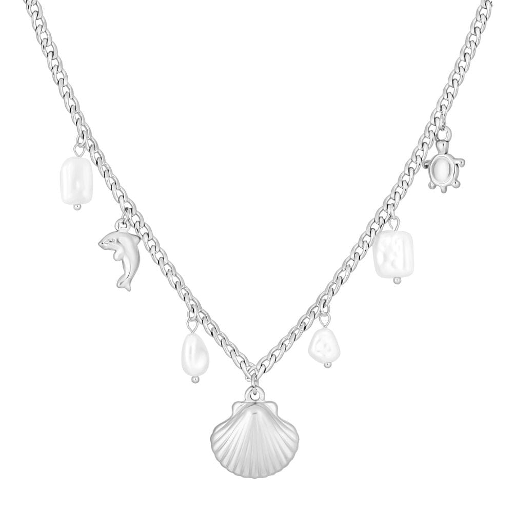 Bohomoon Stainless Steel Cove Pearl Necklace