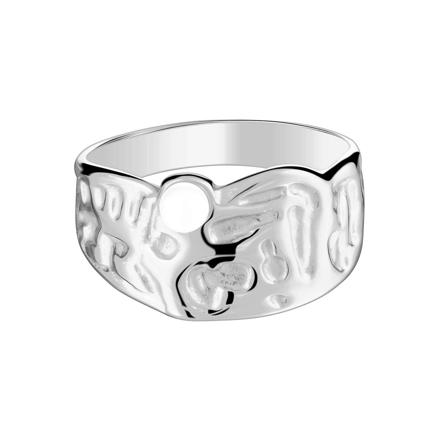 Bohomoon Stainless Steel Cynthia Pearl Ring