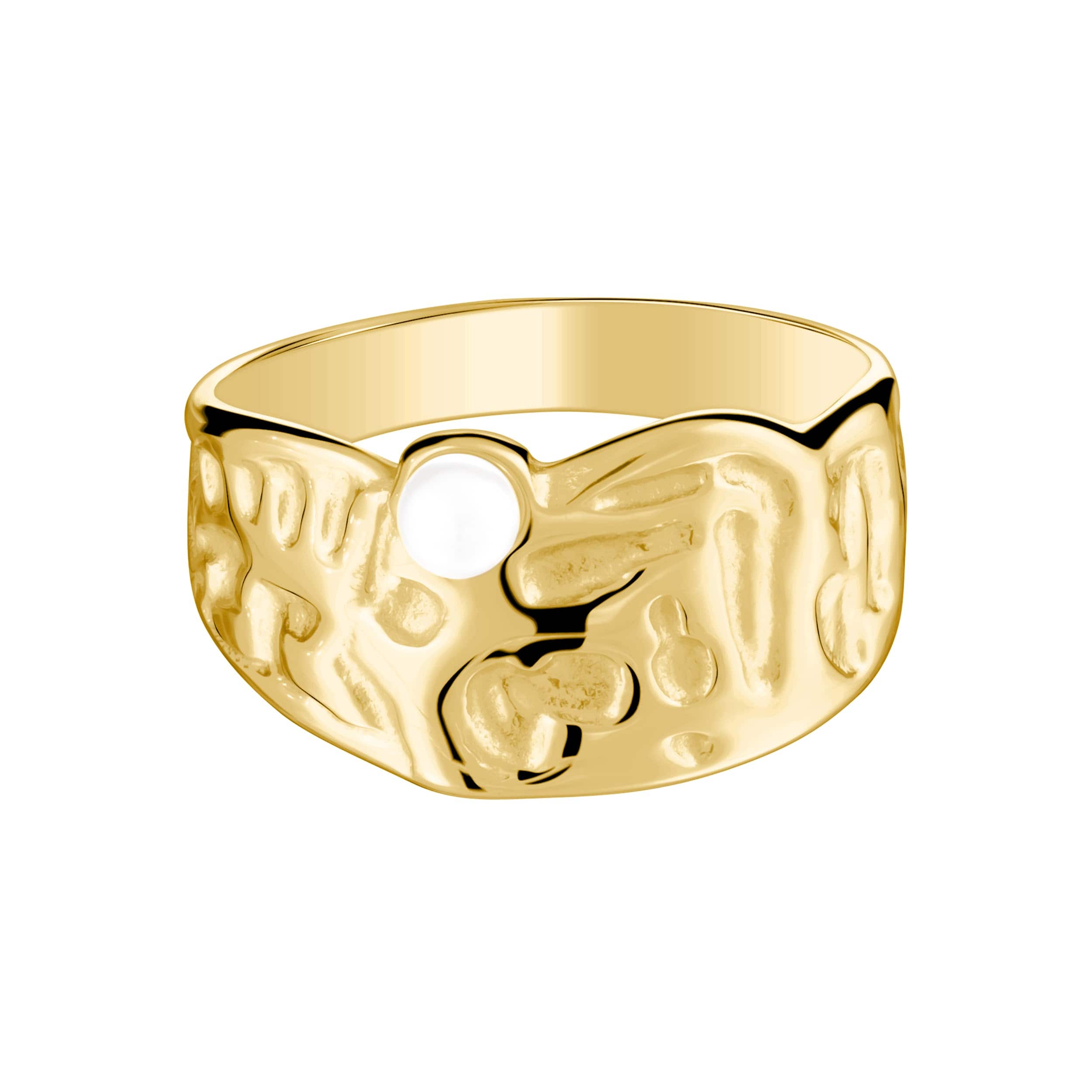 Bohomoon Stainless Steel Cynthia Pearl Ring
