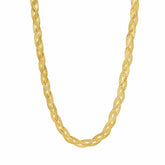 BohoMoon Stainless Steel Dahlia Necklace Gold