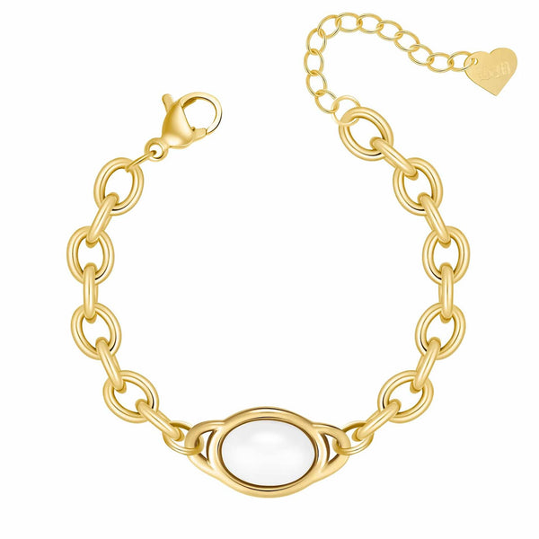 Bohomoon Stainless Steel Danica Pearl Bracelet