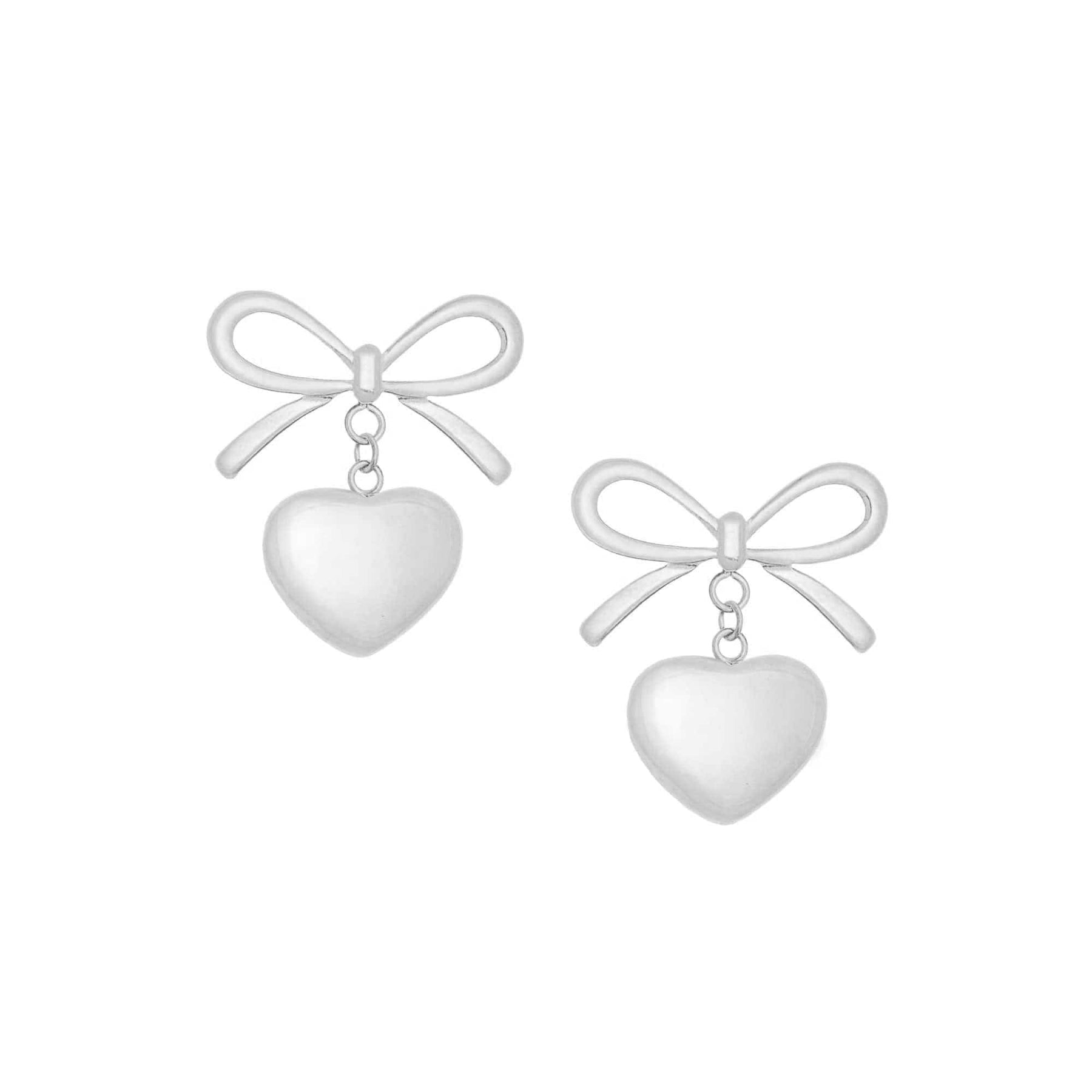 Bohomoon Stainless Steel Daniella Bow Stud Earrings