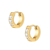 BOHOMOON Stainless Steel Daphne Hoop Earrings Gold / Small