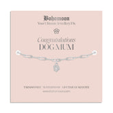 Bohomoon Stainless Steel Dog Mum Bracelet