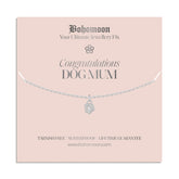 Bohomoon Stainless Steel Dog Mum Necklace