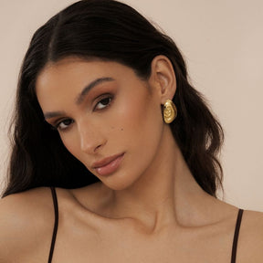 Bohomoon Stainless Steel Dominica Stud Earrings