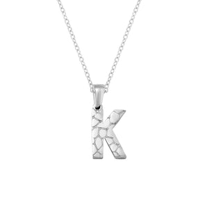 BohoMoon Stainless Steel Dorothy Initial Necklace
