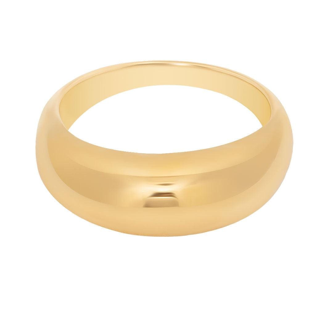 BohoMoon Stainless Steel Dune Ring Gold / US 6 / UK L / EUR 51 (small)