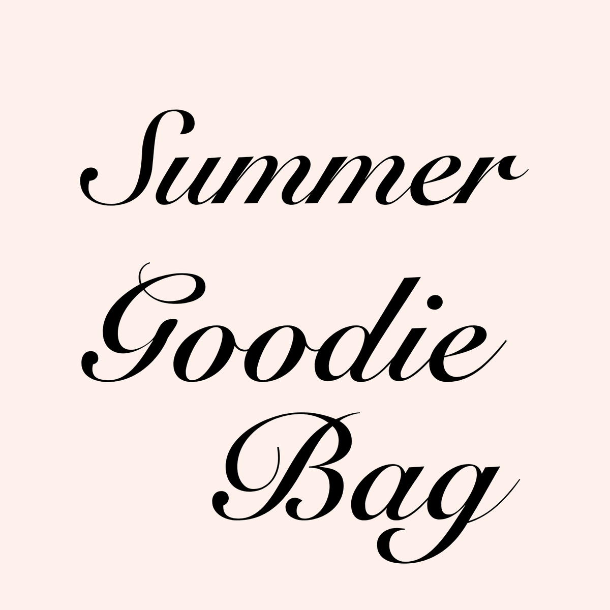 Bohomoon Stainless Steel Summer Goodie Bag