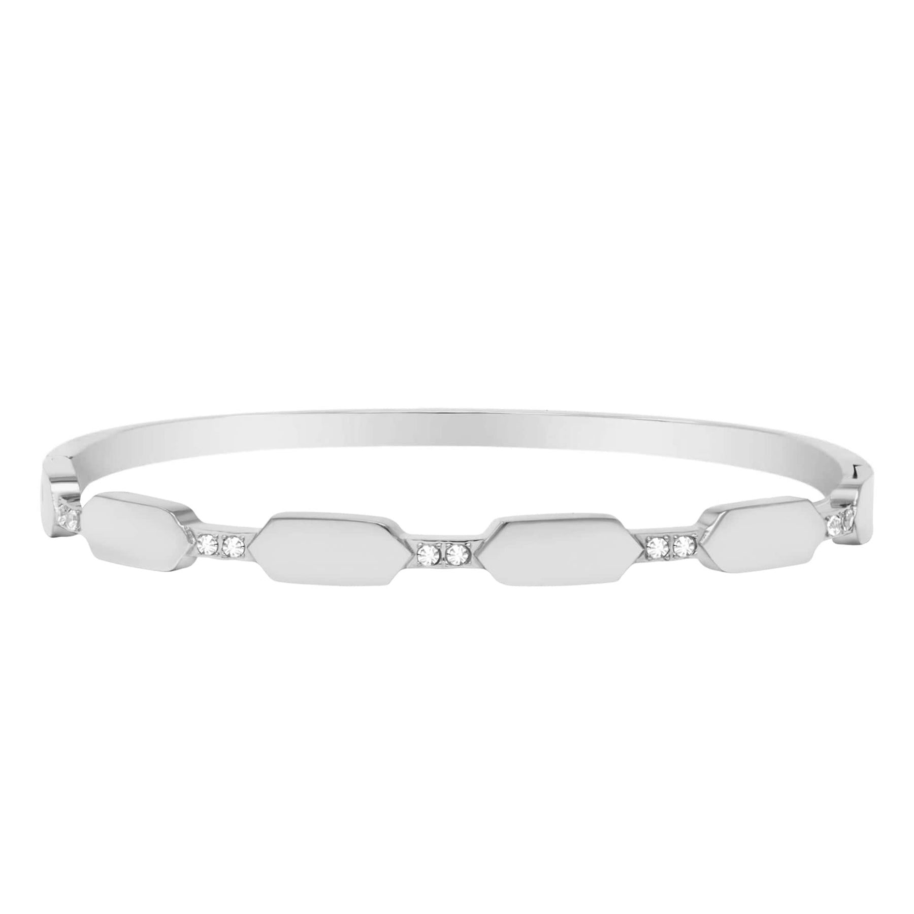 BohoMoon Stainless Steel Element Bracelet Silver