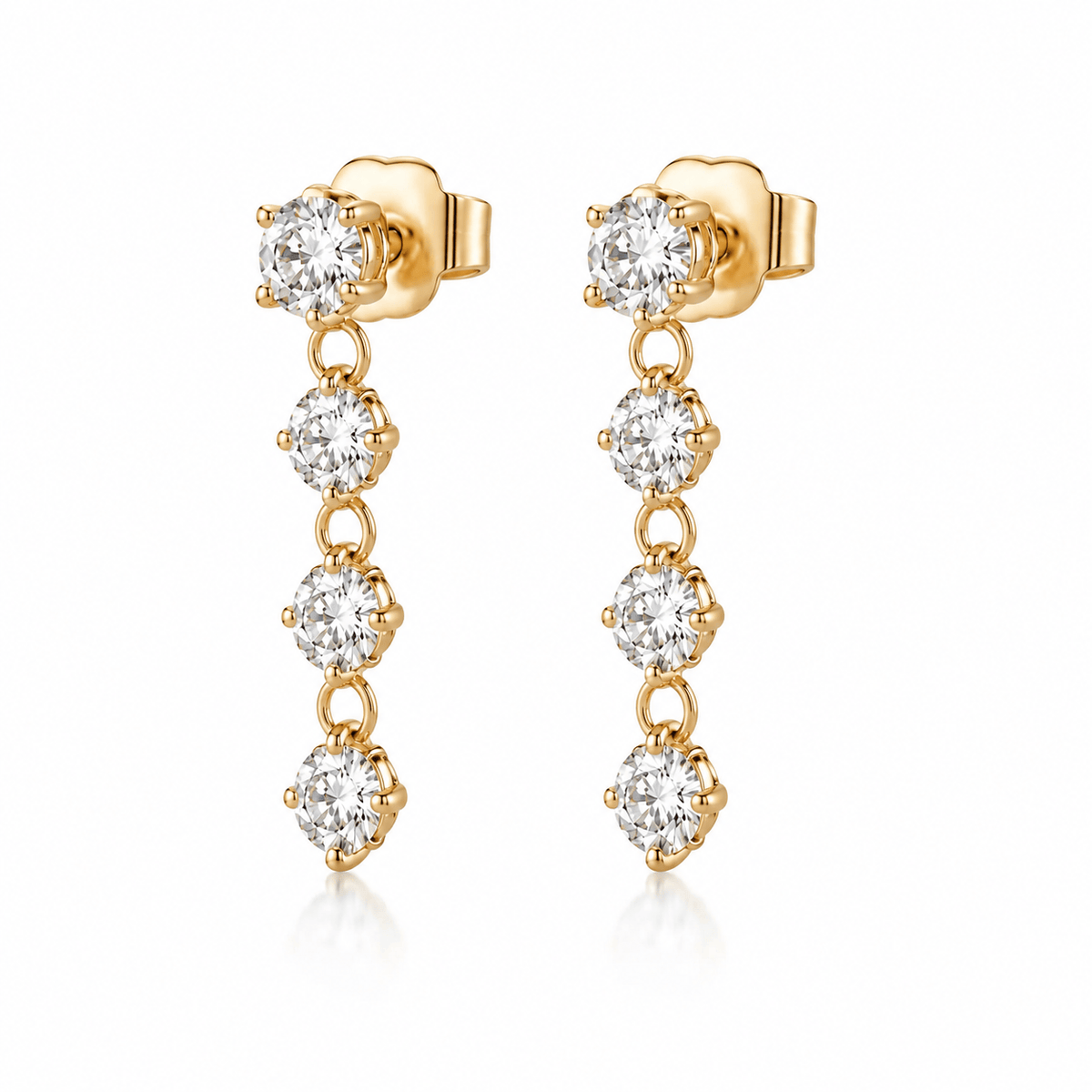 Bohomoon Stainless Steel Eliana Stud Earrings