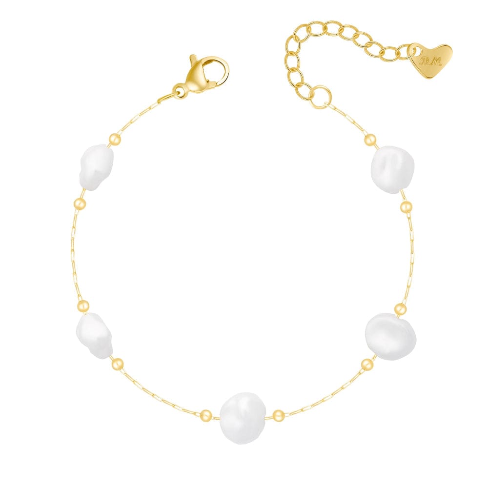 Bohomoon Stainless Steel Elina Pearl Bracelet