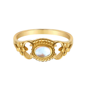 BohoMoon Stainless Steel Elsa Ring Gold / US 6 / UK L / EUR 51 (small)