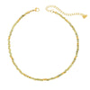 Bohomoon Stainless Steel Elsie Peridot Choker Necklace