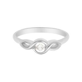 BohoMoon Stainless Steel Embrace Ring Silver / US 6 / UK L / EUR 51 (small)