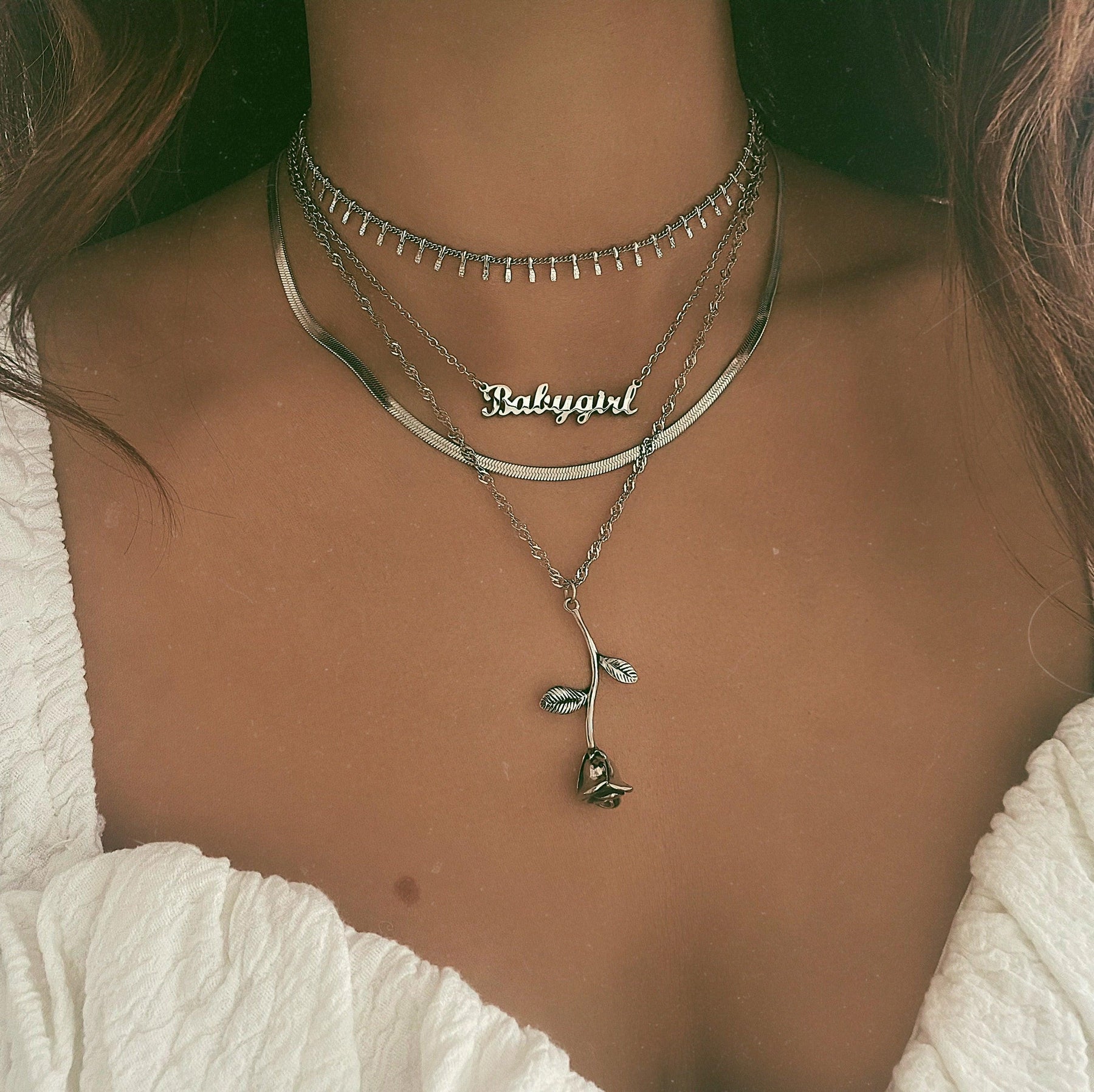 BohoMoon Stainless Steel Emilia Choker / Necklace