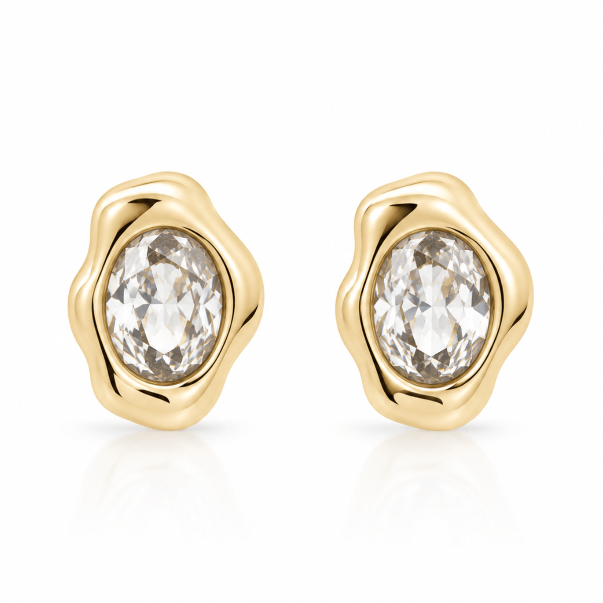 Bohomoon Stainless Steel Emira Stud Earrings