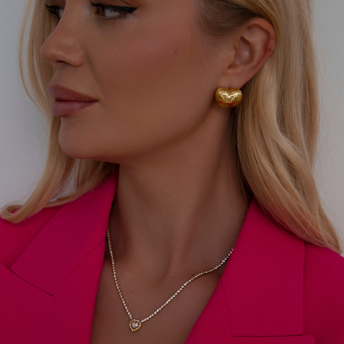 BohoMoon Stainless Steel Emira Stud Earrings Gold