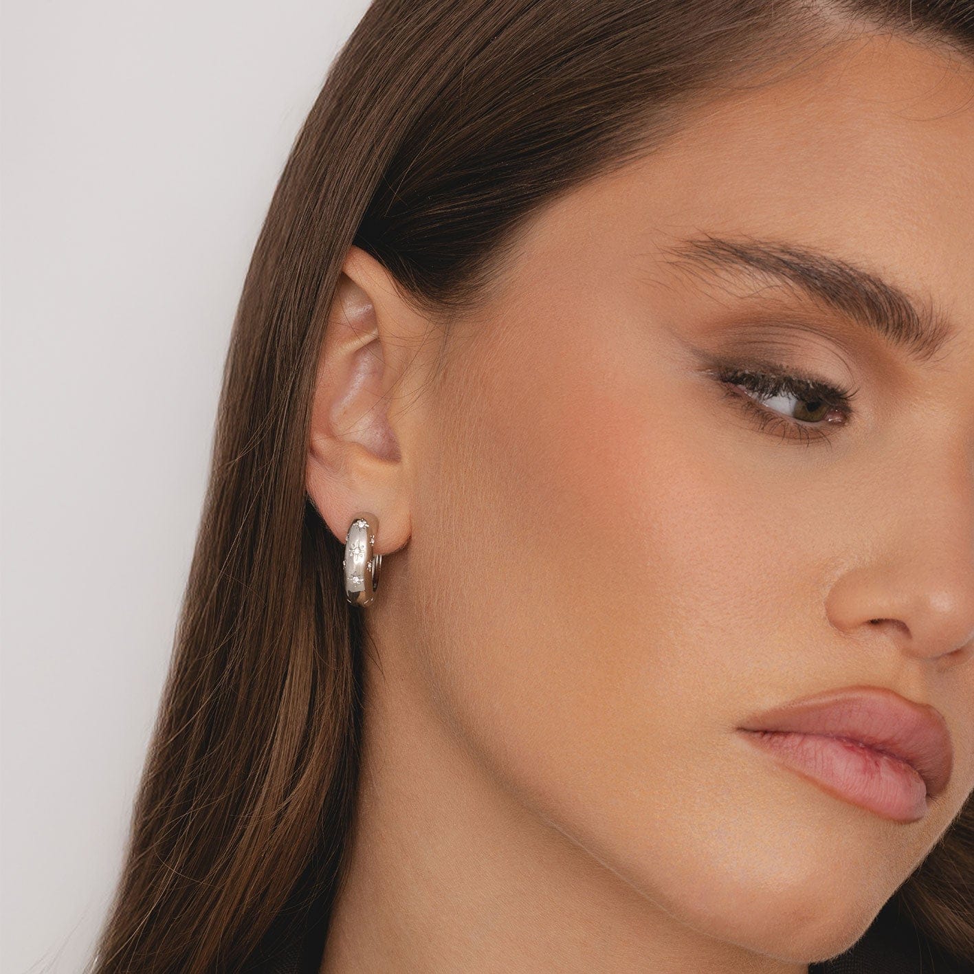 Bohomoon Stainless Steel Emmerson Hoop Earrings