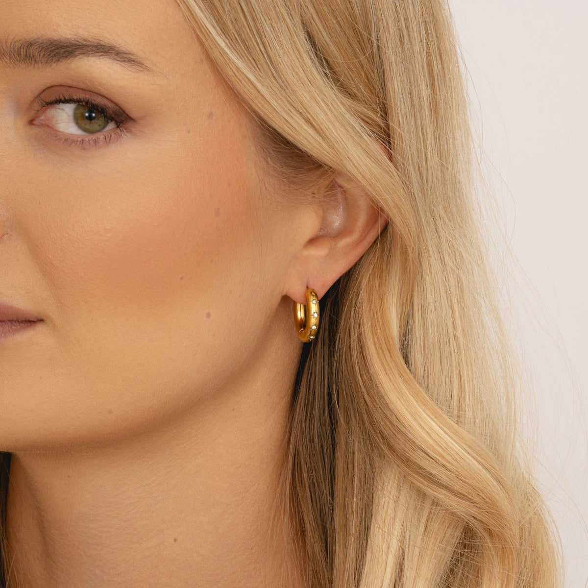 Bohomoon Stainless Steel Emmerson Hoop Earrings