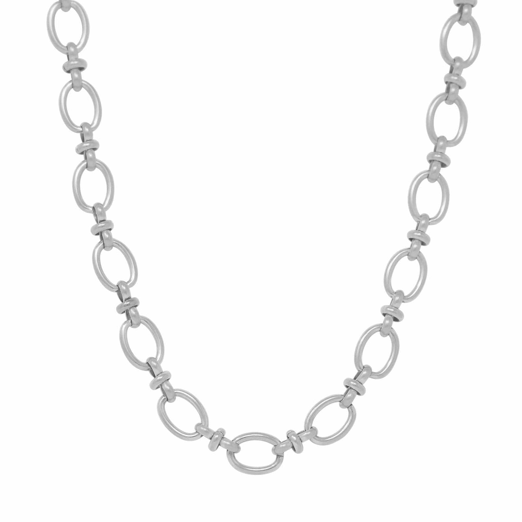 BohoMoon Stainless Steel Emmie Choker Chain Silver