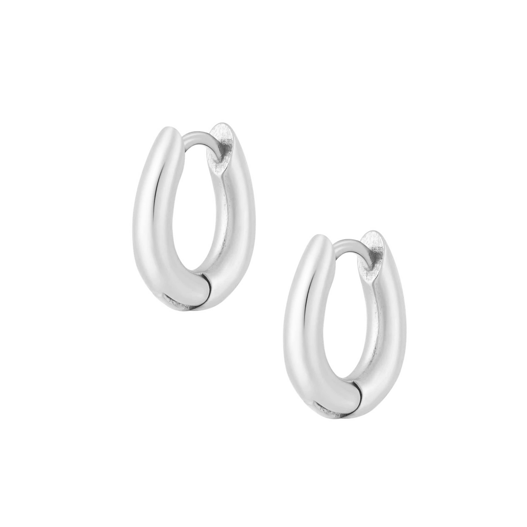 Bohomoon Stainless Steel Empire Hoop Earrings