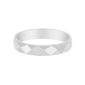 BohoMoon Stainless Steel Enlighten Ring Silver / US 4 / UK H / EUR 46 / (xxsmall)