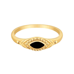 BohoMoon Stainless Steel Epic Ring Gold / US 6 / UK L / EUR 51 (small)