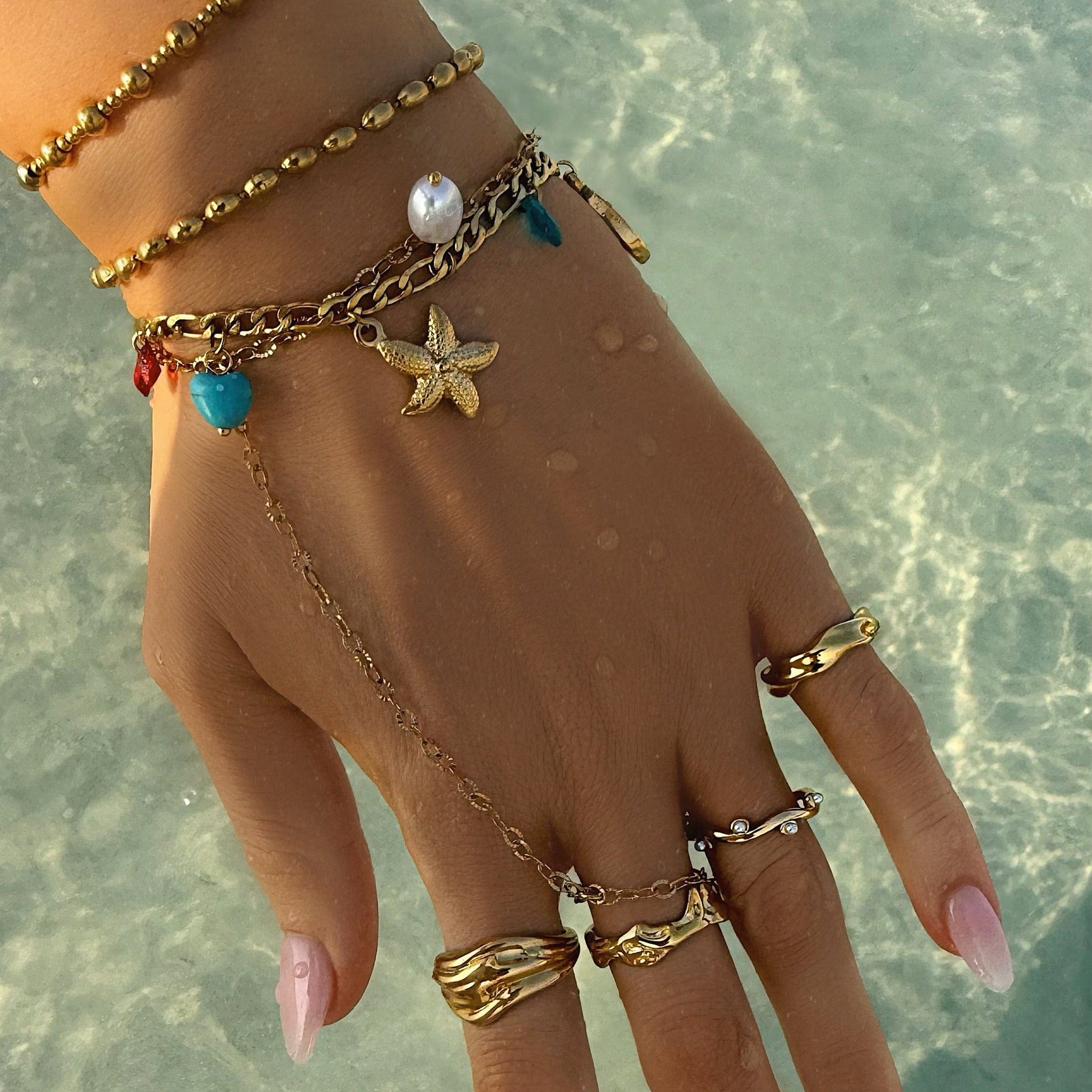 Bohomoon Stainless Steel Esme Charm Bracelet