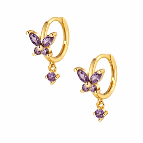 Bohomoon Stainless Steel Evelyn Hoop Earrings