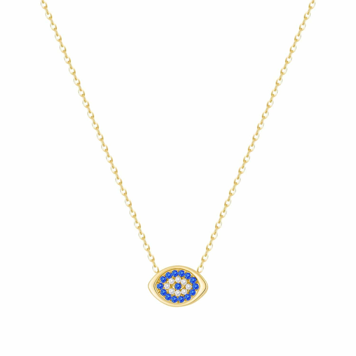 Bohomoon Stainless Steel Ever Seeing Eye Necklace