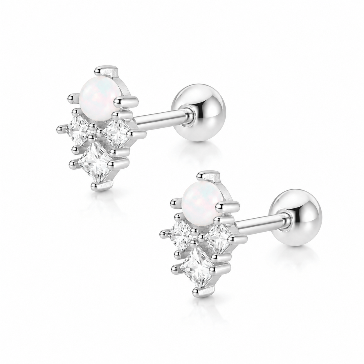 Bohomoon Stainless Steel Fae Pearl Stud Earrings