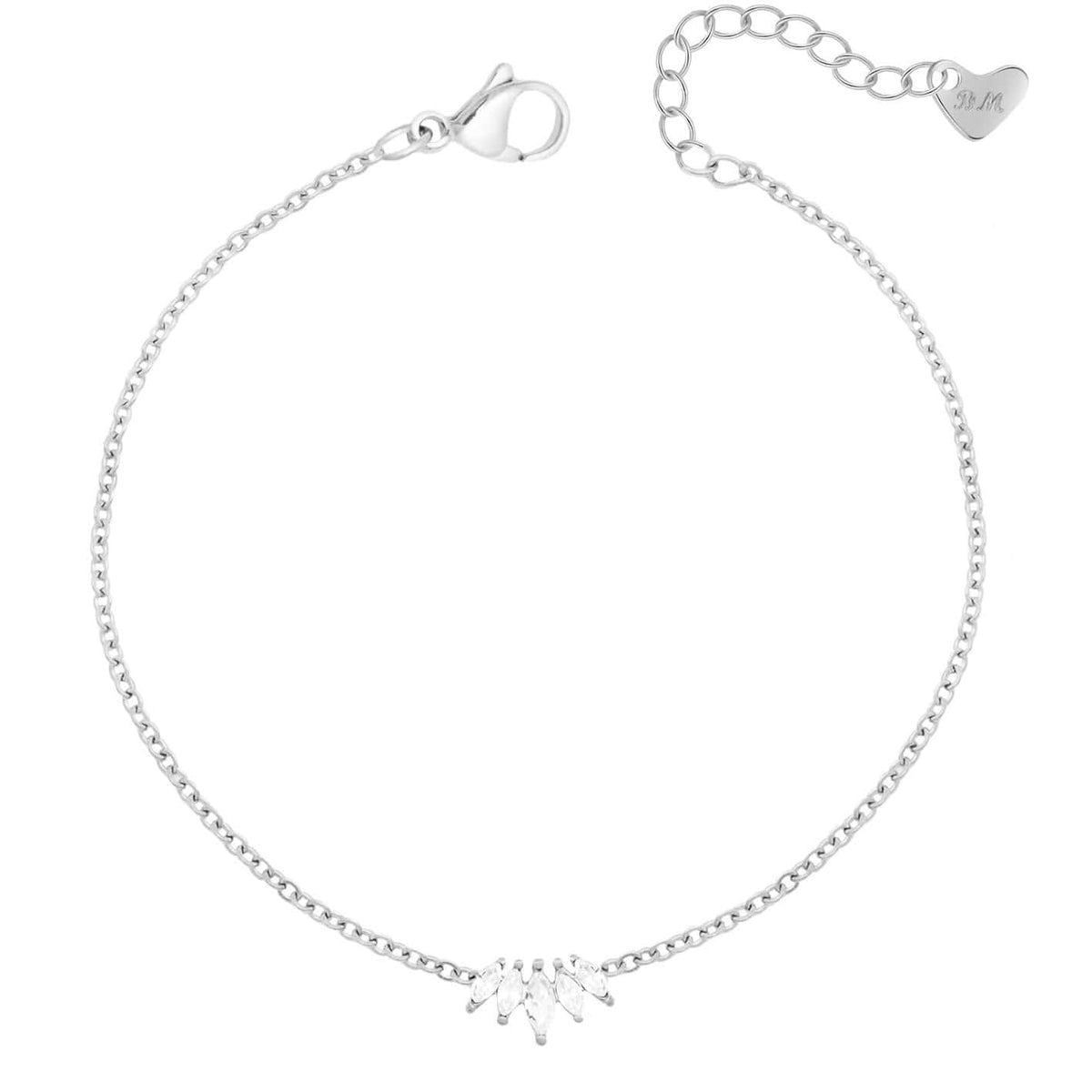 Bohomoon Stainless Steel Fan Bracelet
