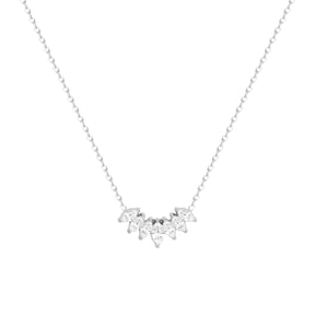 Bohomoon Stainless Steel Fan Necklace
