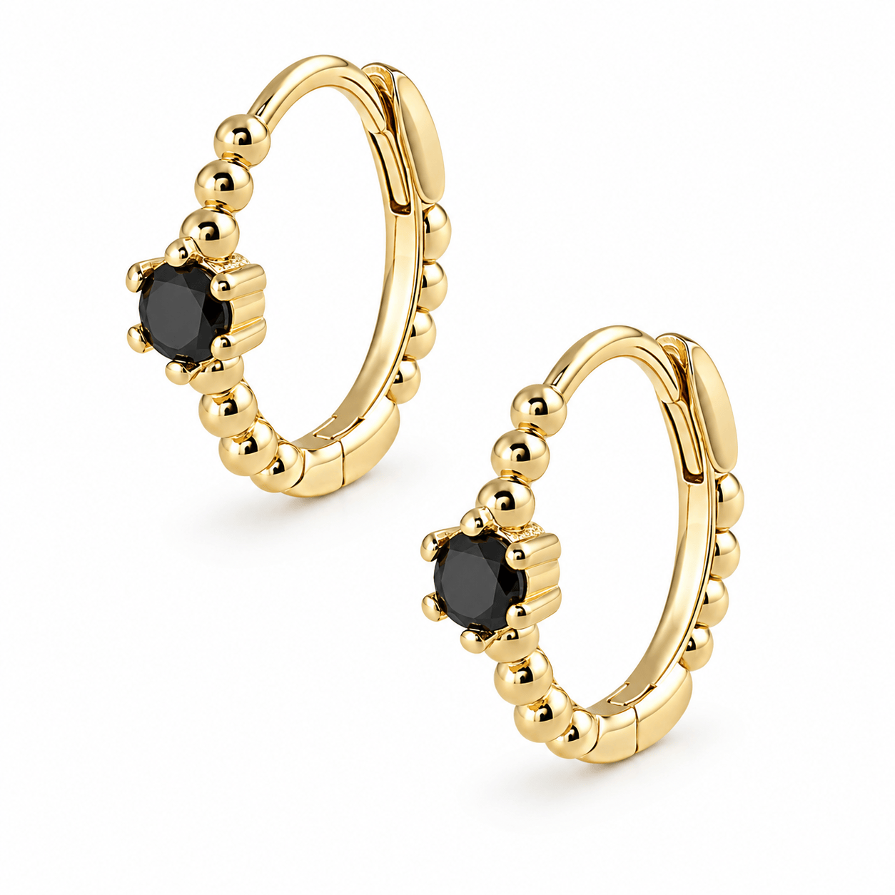 Bohomoon Stainless Steel Farrah Hoop Earrings