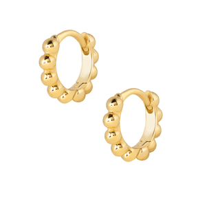 Bohomoon Stainless Steel Fate Hoop Earrings