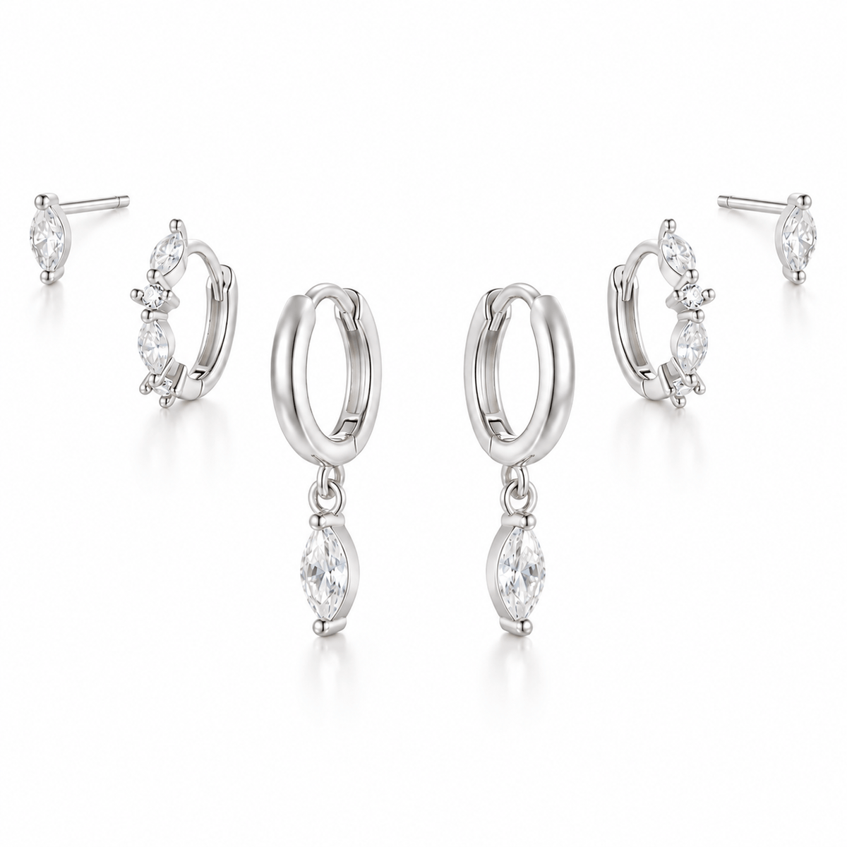 Bohomoon Stainless Steel Felicity Earring Set