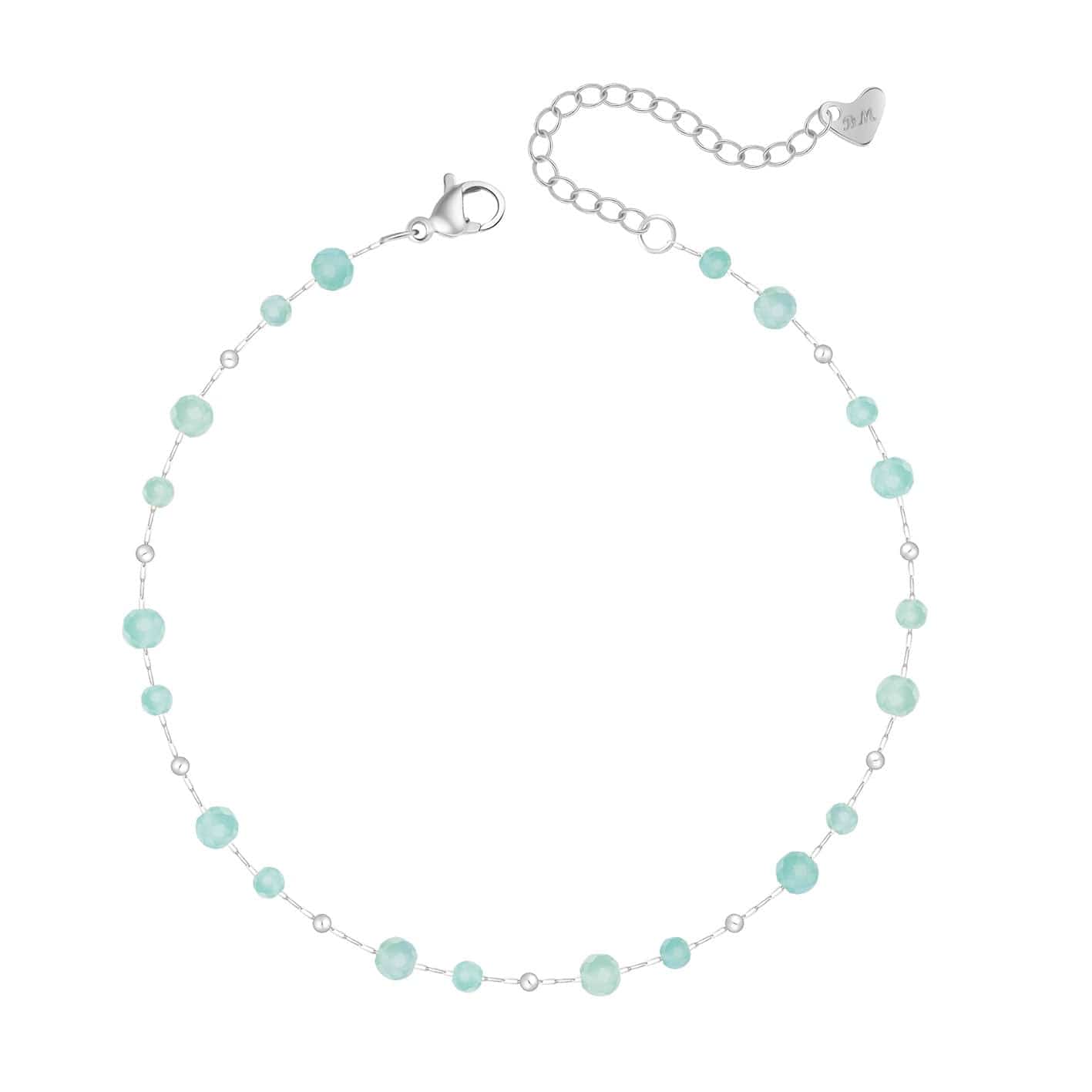 Bohomoon Stainless Steel Fern Anklet