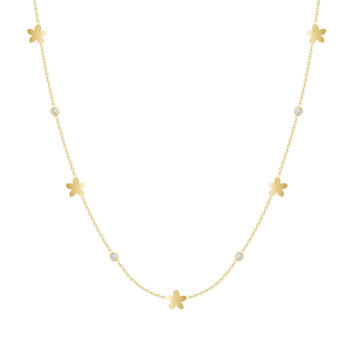 Bohomoon Stainless Steel Fleur Necklace