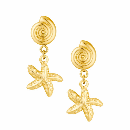 Bohomoon Stainless Steel Flora Stud Earrings