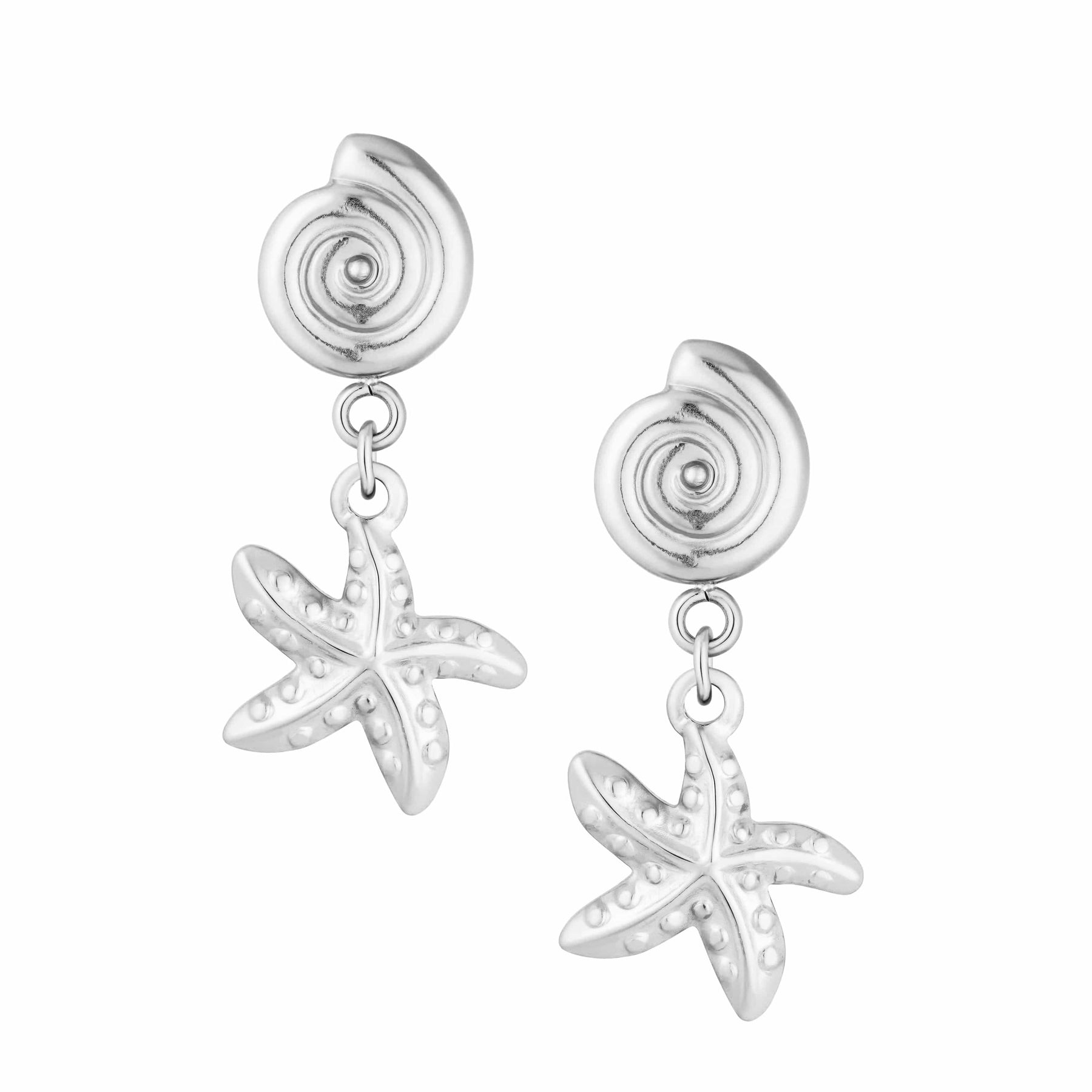 Bohomoon Stainless Steel Flora Stud Earrings