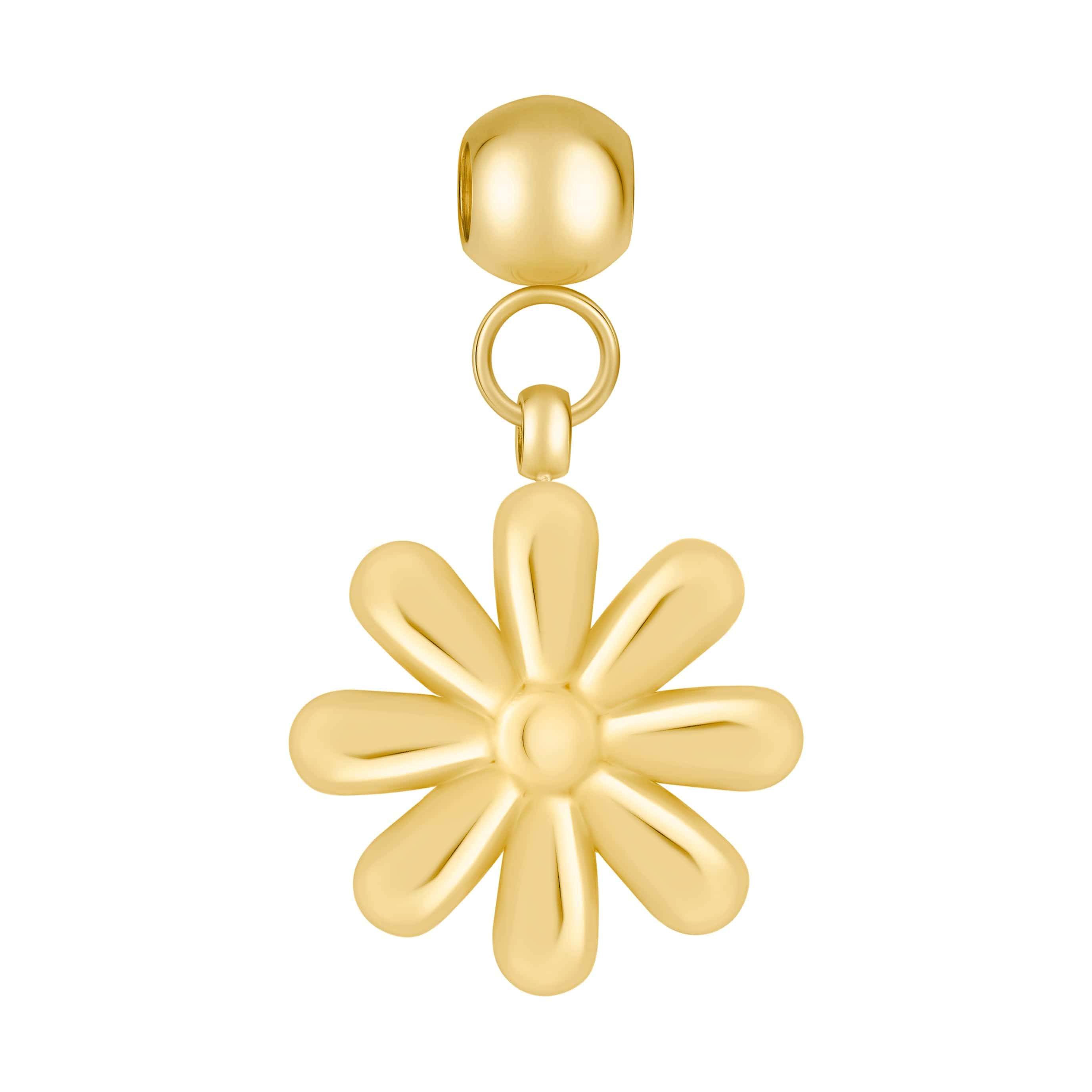 Bohomoon Stainless Steel Flower Charm