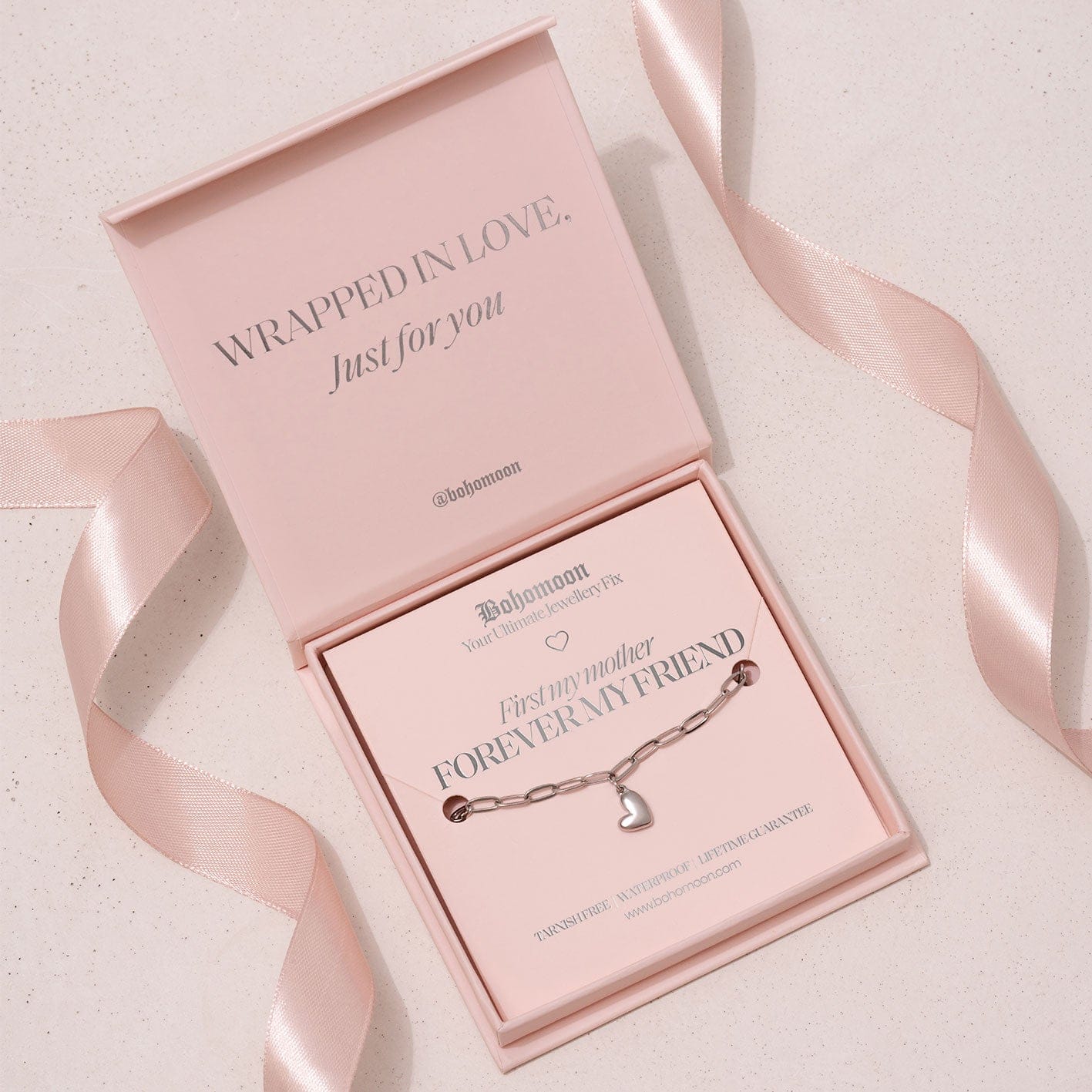 Bohomoon Stainless Steel Forever Mother Bracelet