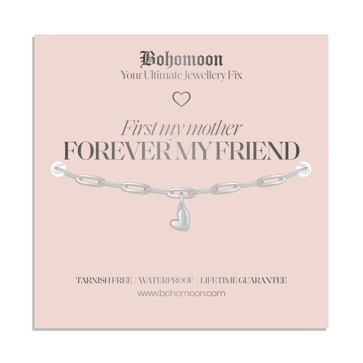 Bohomoon Stainless Steel Forever Mother Bracelet