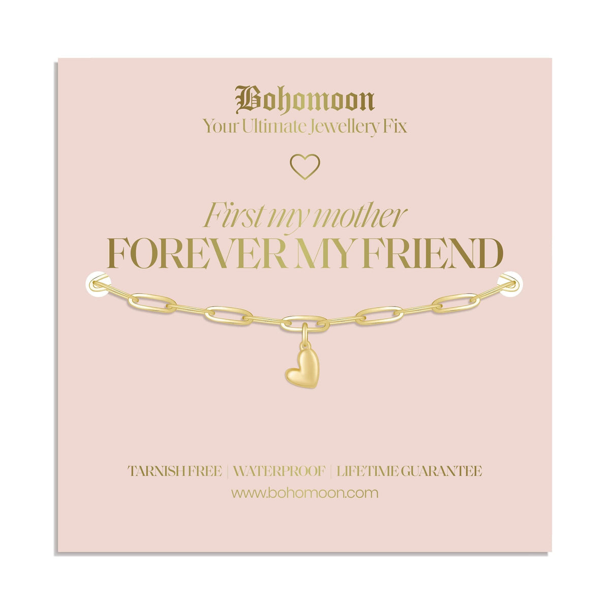 Bohomoon Stainless Steel Forever Mother Bracelet